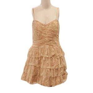jump linen dress JUMP SHORT SLEEVE STRIPE PANELLED LINEN DRESS - Dresses : Status Clothing
